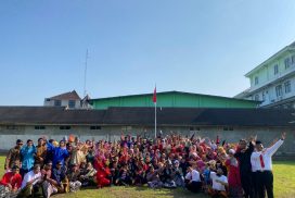 Upacara Bendera RS Paru Respira 80 Tahun Indonesia Merdeka,Bersatu Berdaulat, Rakyat Sejahtera, Indonesia Maju