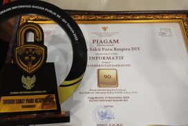 Rumah Sakit Paru Respira meraih “Predikat Terbaik Keterbukaan Informasi Publik Tahun 2025”