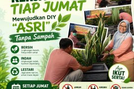 Wujudkan DIY “ASRI” Tanpa Sampah, RS Paru Respira Gencarkan Aksi Kerja Bakti dan Sedekah Sampah Setiap Jumat