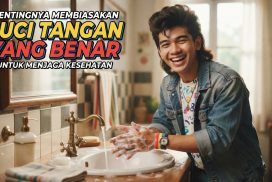 PENTINGNYA MEMBIASAKAN CUCI TANGAN YANG BENAR UNTUK MENJAGA KESEHATAN
